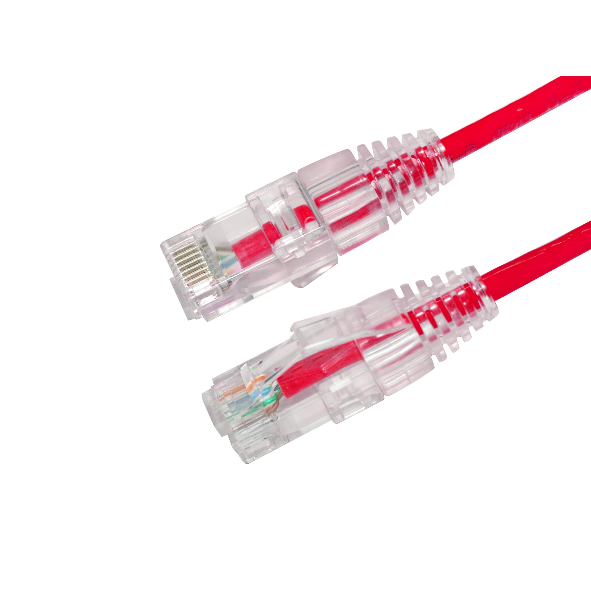 AGER AC-602-0015 15CM UTP SLIM CAT6 PATCH KABLO KIRMIZI Cu, LSZH AWG 28