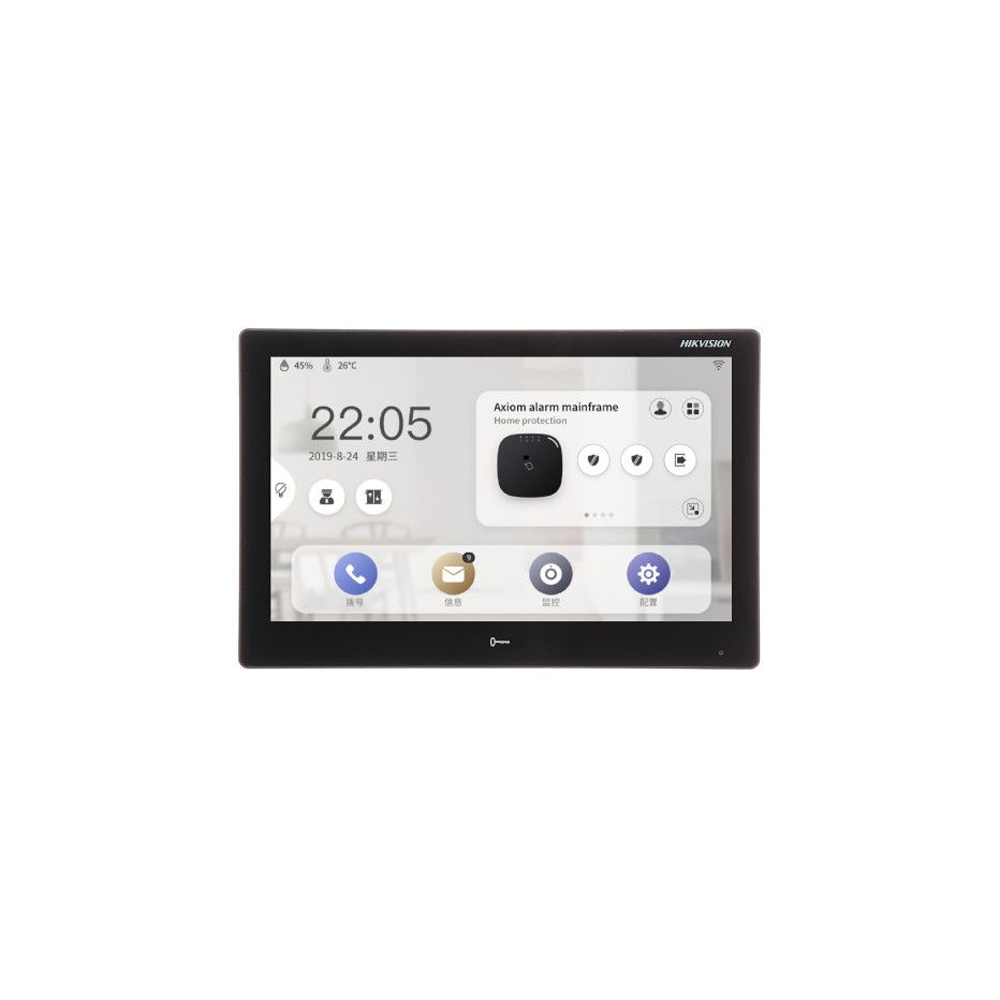 HIKVISION DS-KH9510-WTE1(B) 10" DOKUNMATİK IP INTERCOM İÇ ÜNİTE