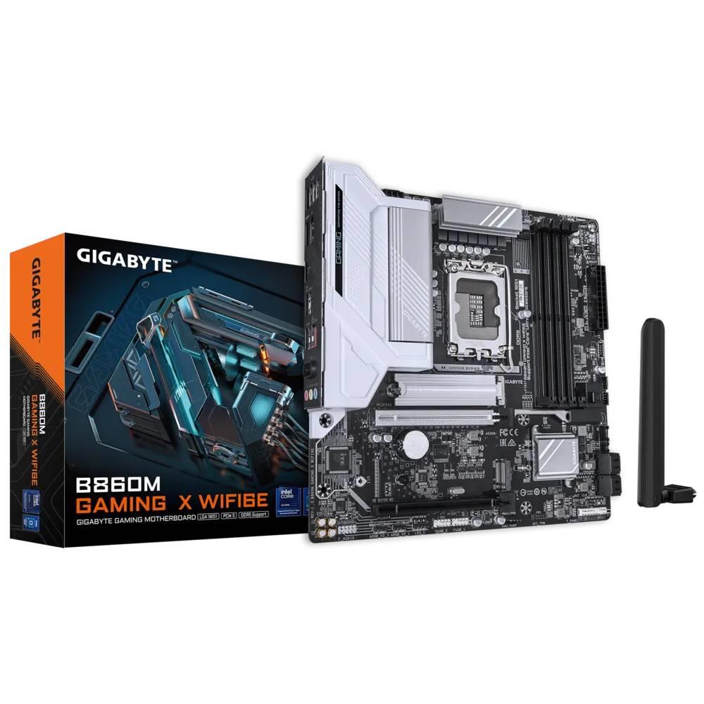 GIGABYTE B860M-GAMING-X-WIFI6E 4x DDR5 DP/HDMI/TYPE-C 2x M.2 USB3.2 1851P ANAKART