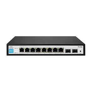 FOREDGE PS3010GS 8 PORT 10/100/1000 8 PORT POE 2 X SFP 96W YONETILEBILIR RACK MOUNT SWITCH
