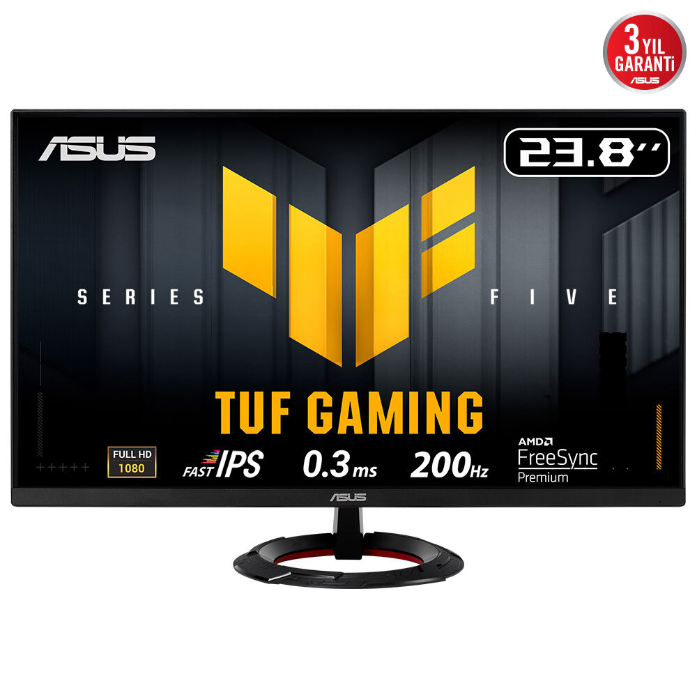 ASUS TUF GAMING VG249Q5R 23.8" 0.3MS 200Hz HDMI/DP VESA IPS LED GAMING MONITOR
