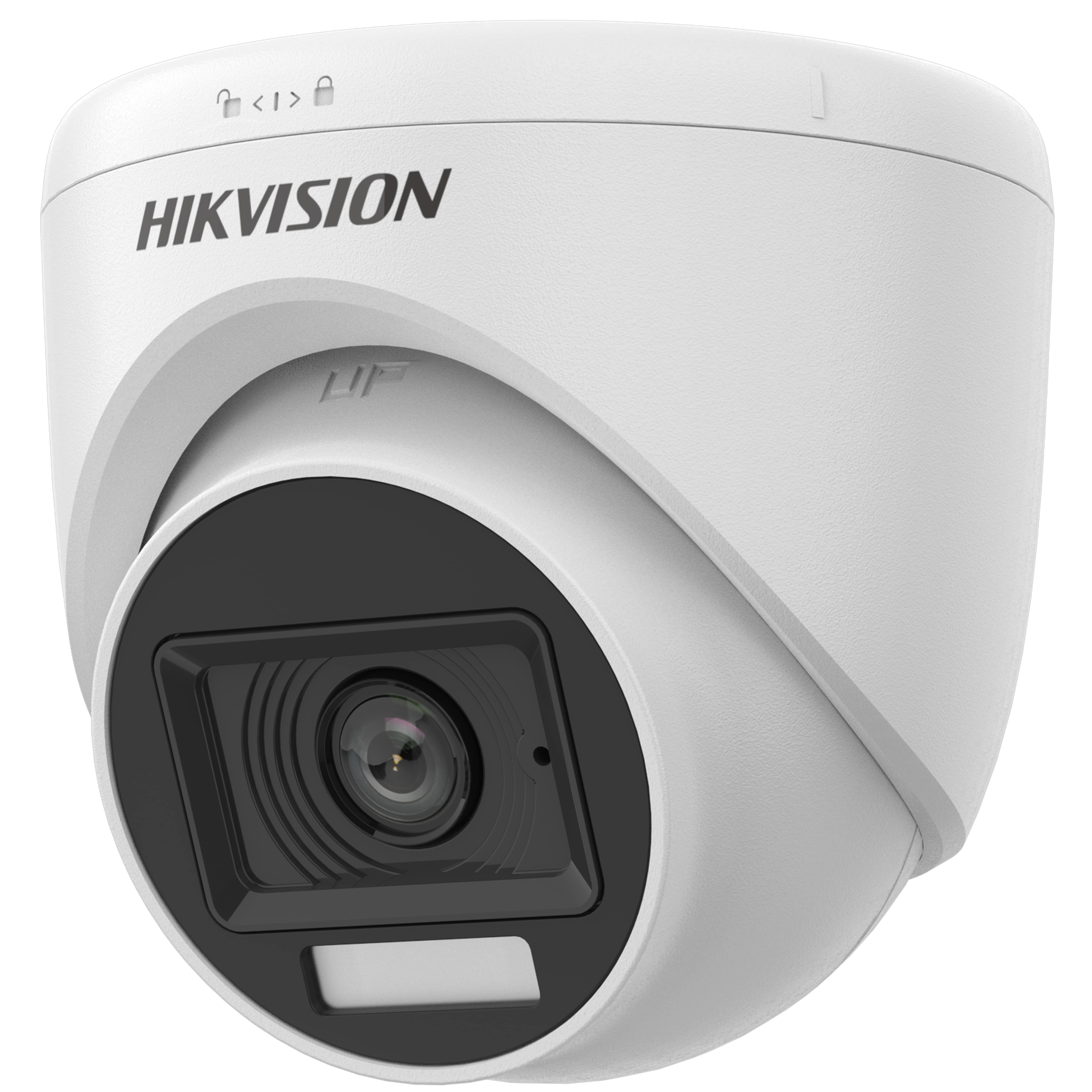 HIKVISION DS-2CE76D0T-LPFS 2MP 2.8MM 20MT DAHİLİ SES HD-TVI SMART HIBRIT LED DOME KAMERA