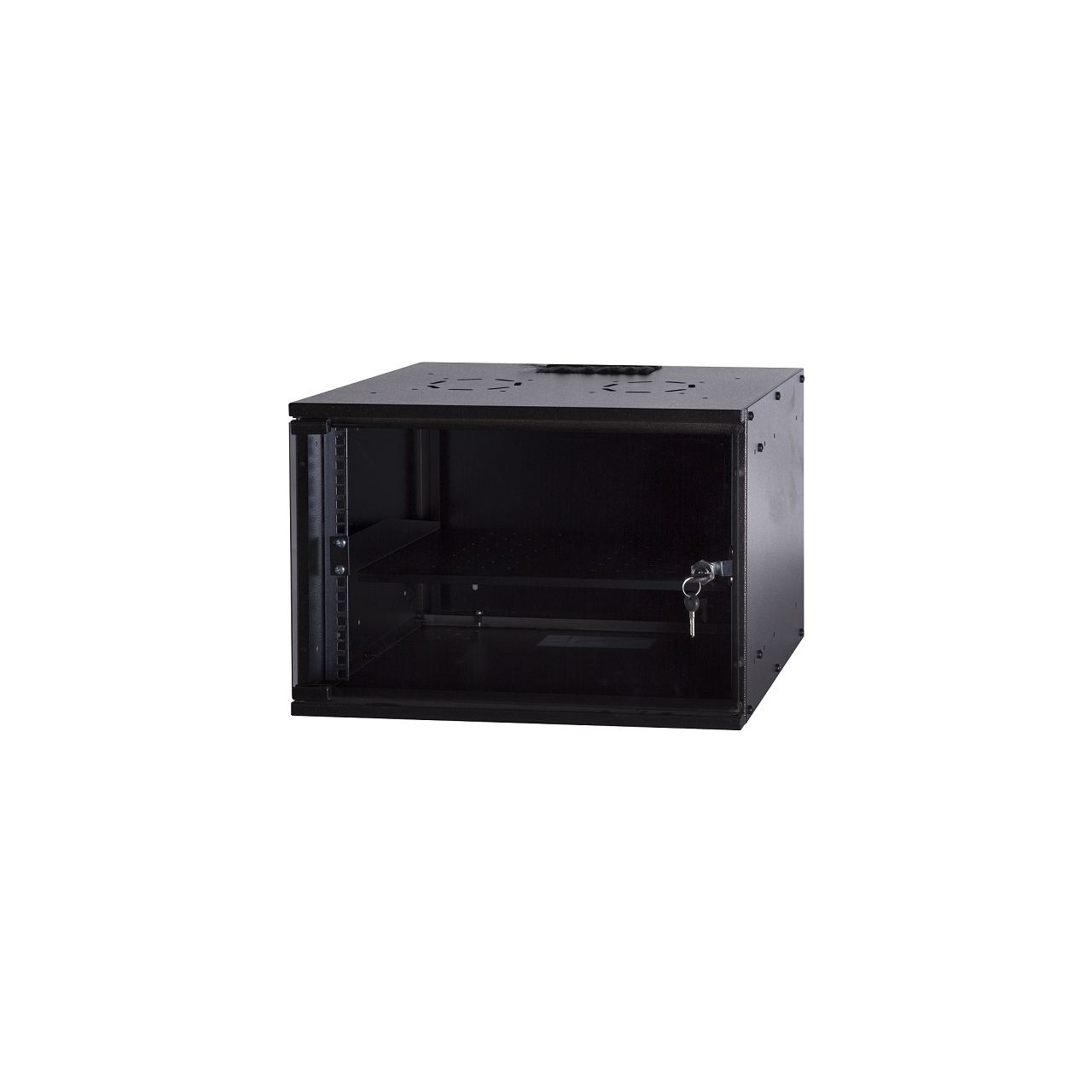 ULUSAL ULS-7U5040 7U 500x400MM DUVAR TİPİ KABİNET + 450MM SABİT RAF