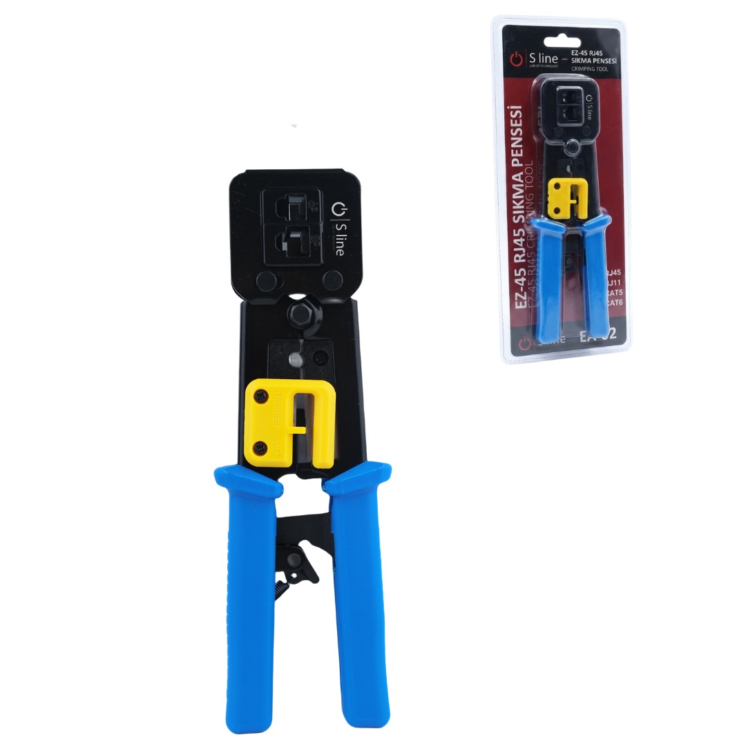 S-LİNE EA-02 CAT6-CAT5 RJ45-RJ11-RJ12 PENSE